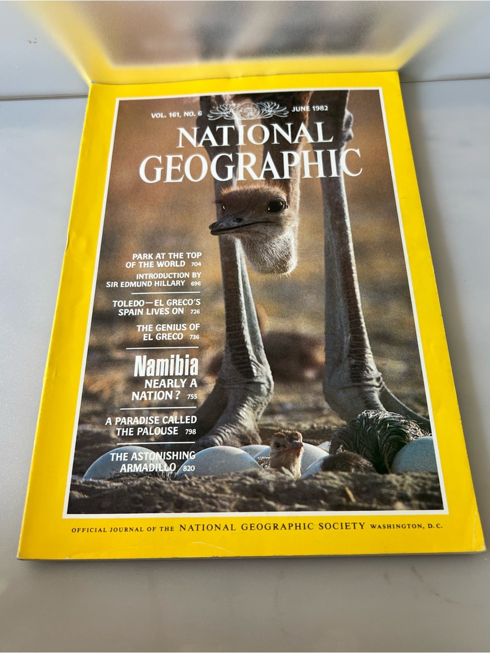June 1982 National Geographic Magazine